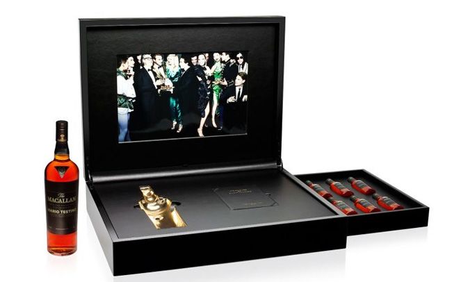 Macallan creates Mario Testino Edition scotch whisky