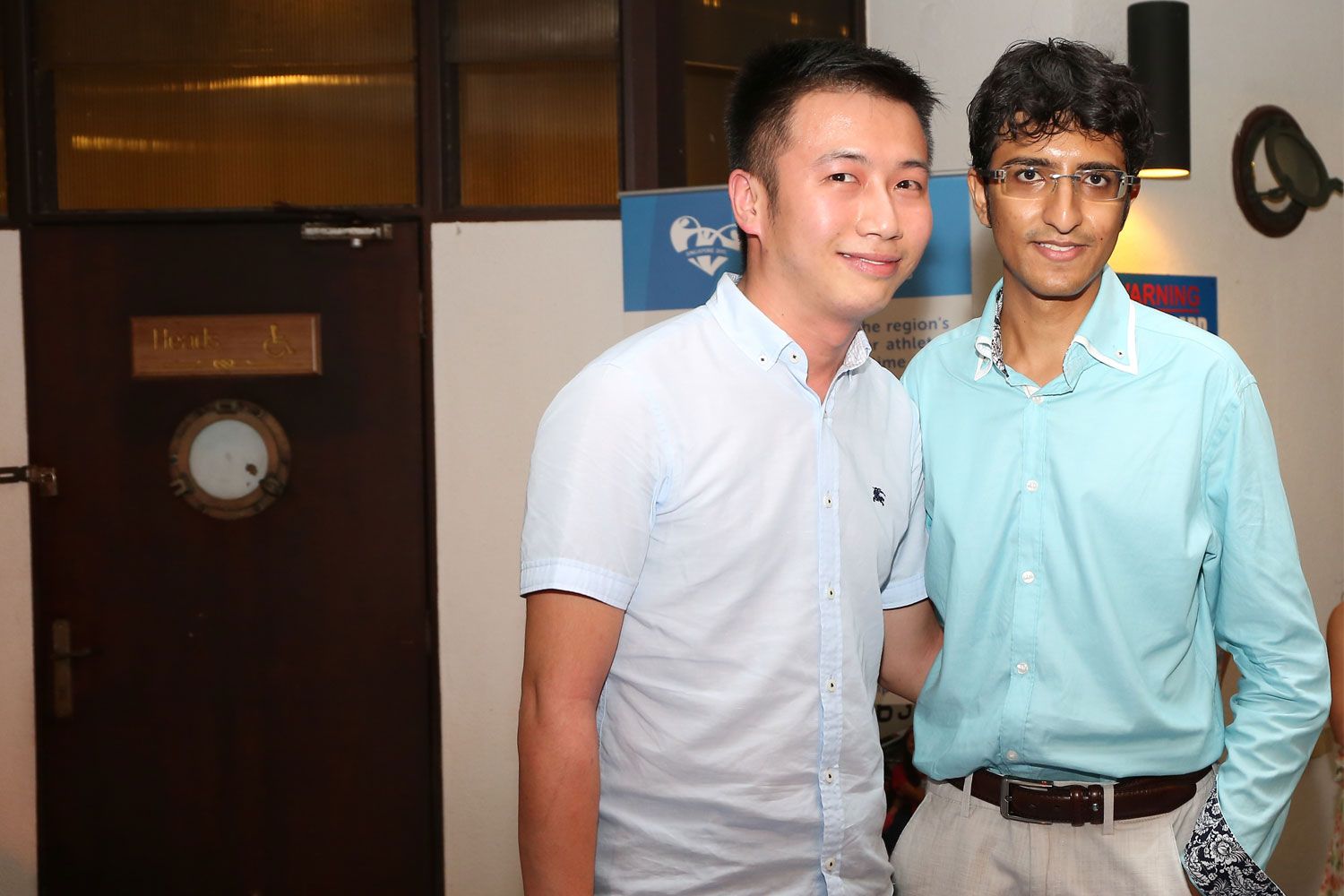 Chen Jun and Karan Tilani