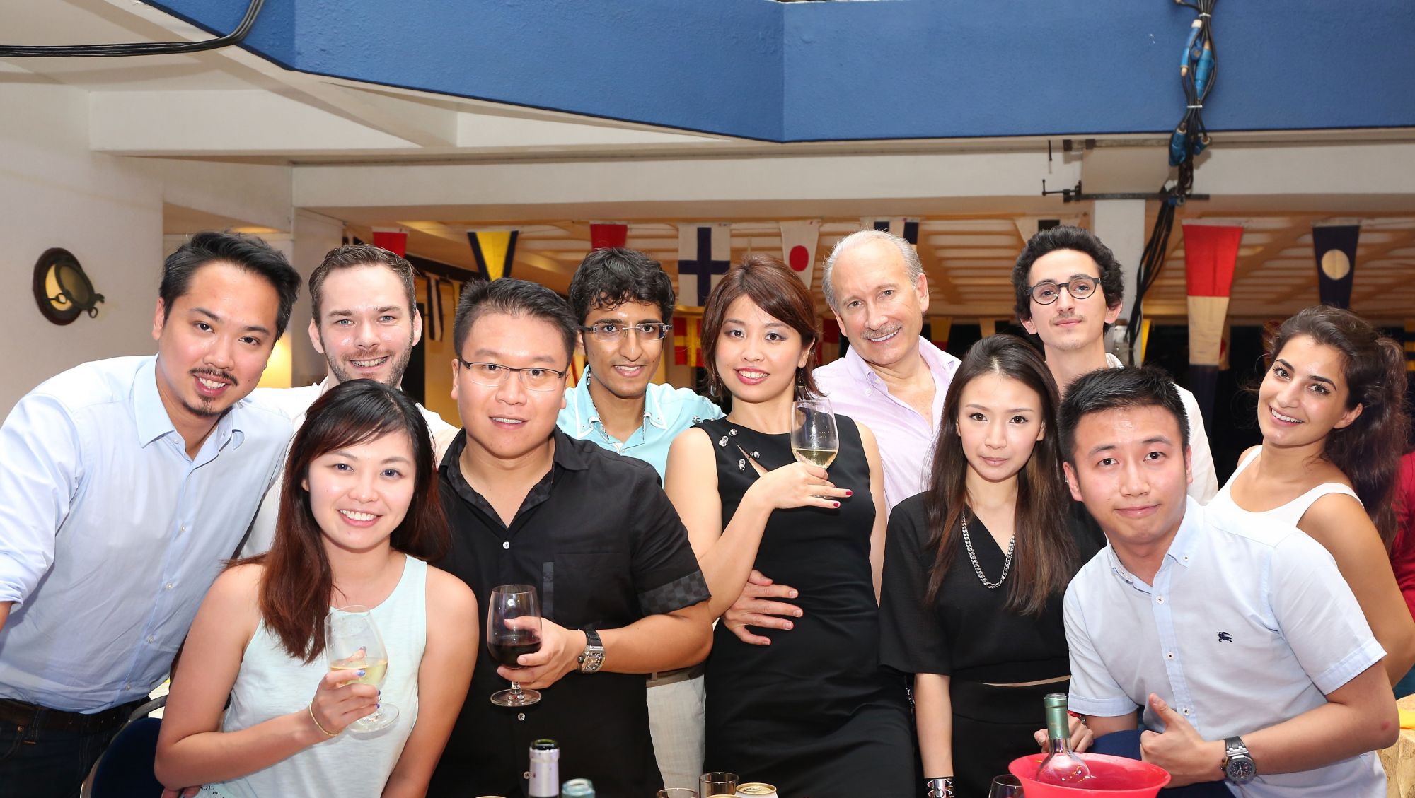 Christopher Chua, Nicolas Laville, Andrea Haw, Nicholas Ho, Karan Tilani, Abby Lin, Kirk Martin, Shermaine Goh, Chen Jun, Juan Manuel Munoz and Sarah Barekzoy