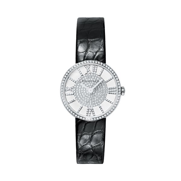 "Like the rest of the collection, the Tiffany Atlas 24mm watch is inspired by the sculpture of Atlas above the entrance to the Tiffany flagship on Fifth Avenue. With a classic icon as a creative reference, the watch that comes with with a leather strap makes for easy wearing. I can wear it to the office as well as to the panel discussion at 1880 the same evening."