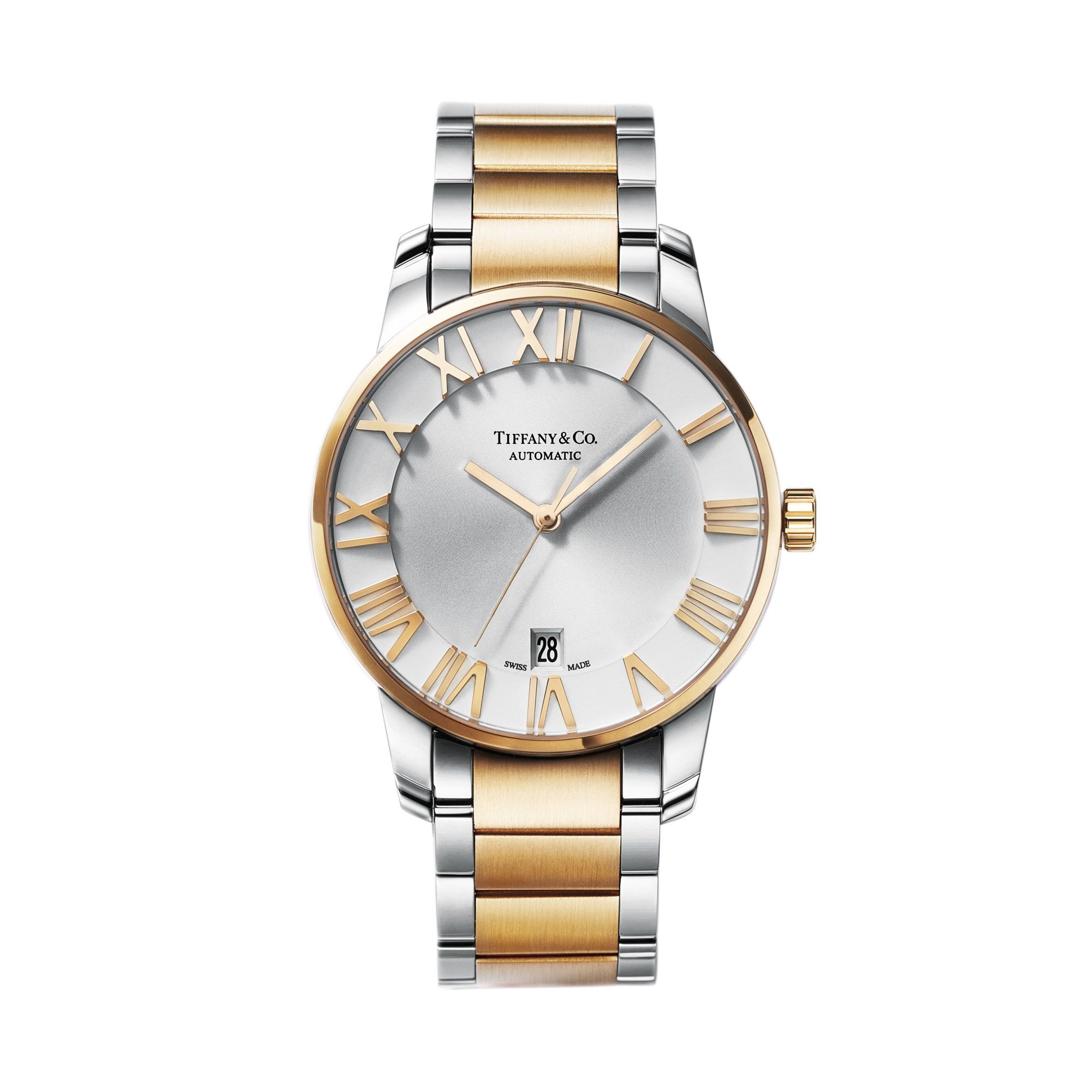 "There are times when I feel like wearing a wristwatch with heft and presence. The Tiffany Atlas 37.5mm Three-Hand Automatic makes a great choice. For one, it's a classic design and mirrors the original introduced in 1983 designed by John Loring, Tiffany & Co's design director emeritus. The mixed use of metals gives the watch an even more sophisticated look."