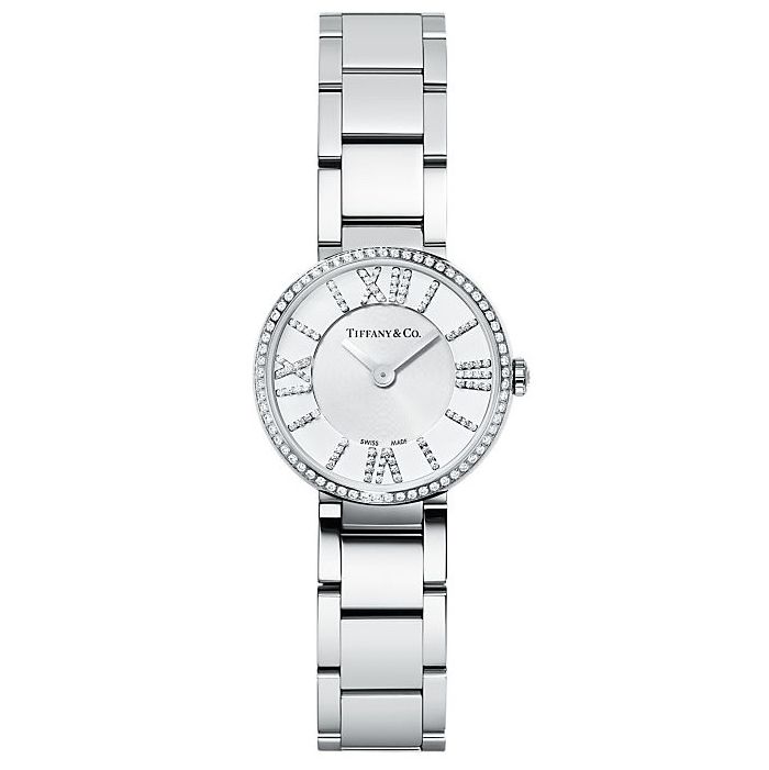 "And if you haven't noticed, the Tiffany Atlas 24mm watch also comes with different dial colours—a subtle silver version for work and a bright robin blue one for play."
