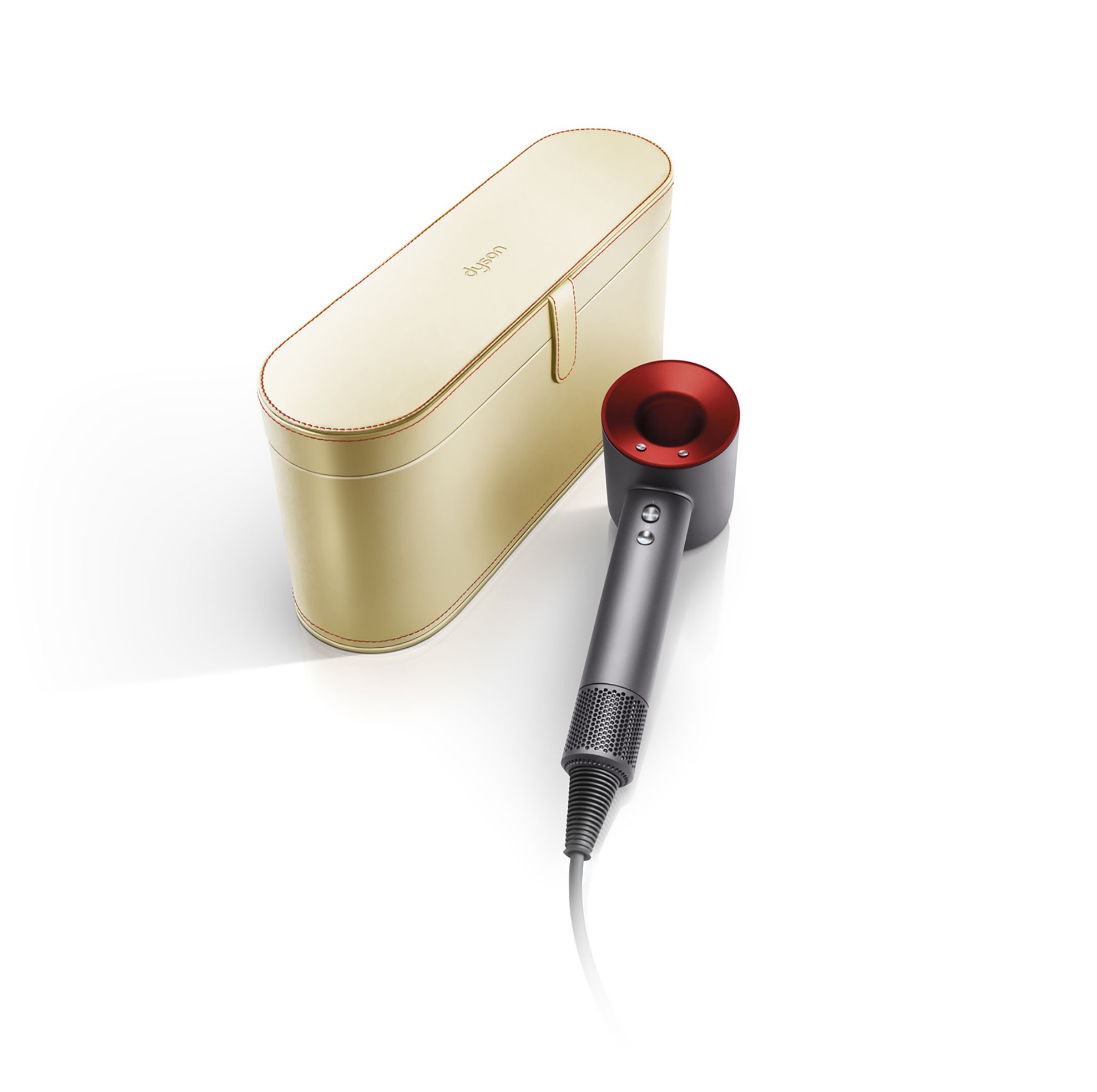 Dyson Supersonic hair dryer gift edition with gold case
