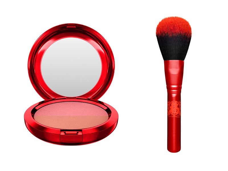 MAC Lucky Red Powder Blush Duo