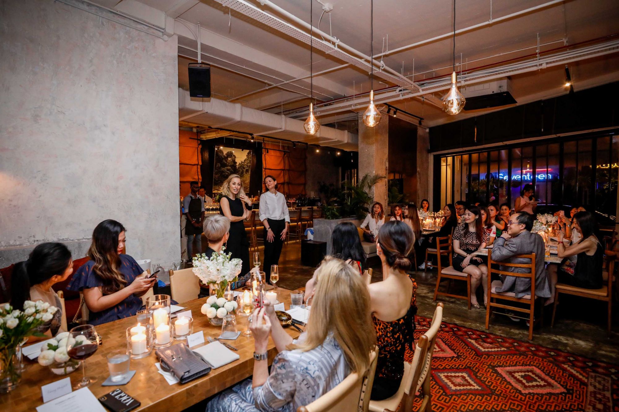 Fanny Moizant sharing about the VIP Concierge Service that will be launching in Singapore in April