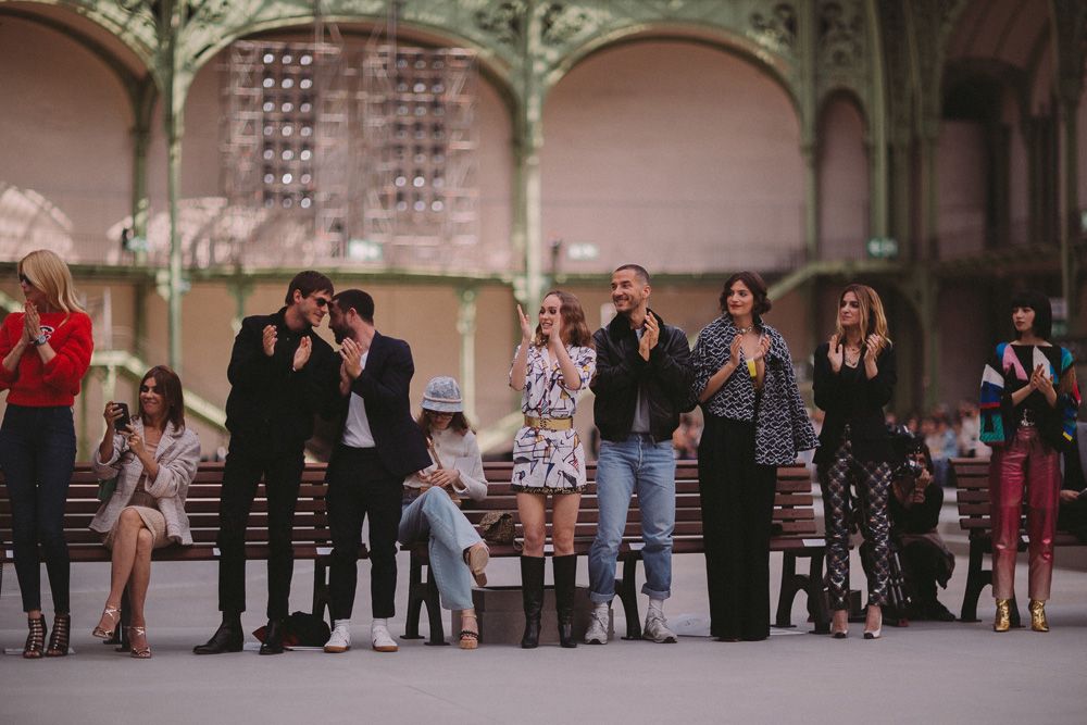 See: All The Celebrities Aboard The Train-Themed Chanel 2019/20 Cruise Runway Show