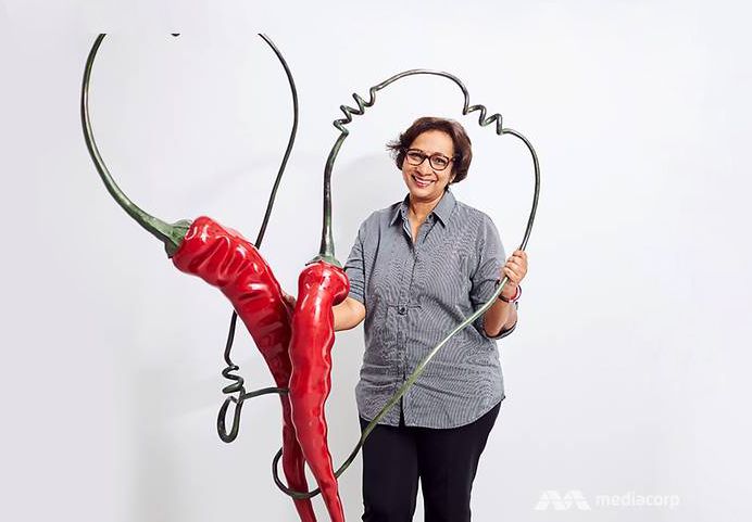 Meet Kumari Nahappan, The Singaporean Artist Who Likes Her Art Hot And Spicy