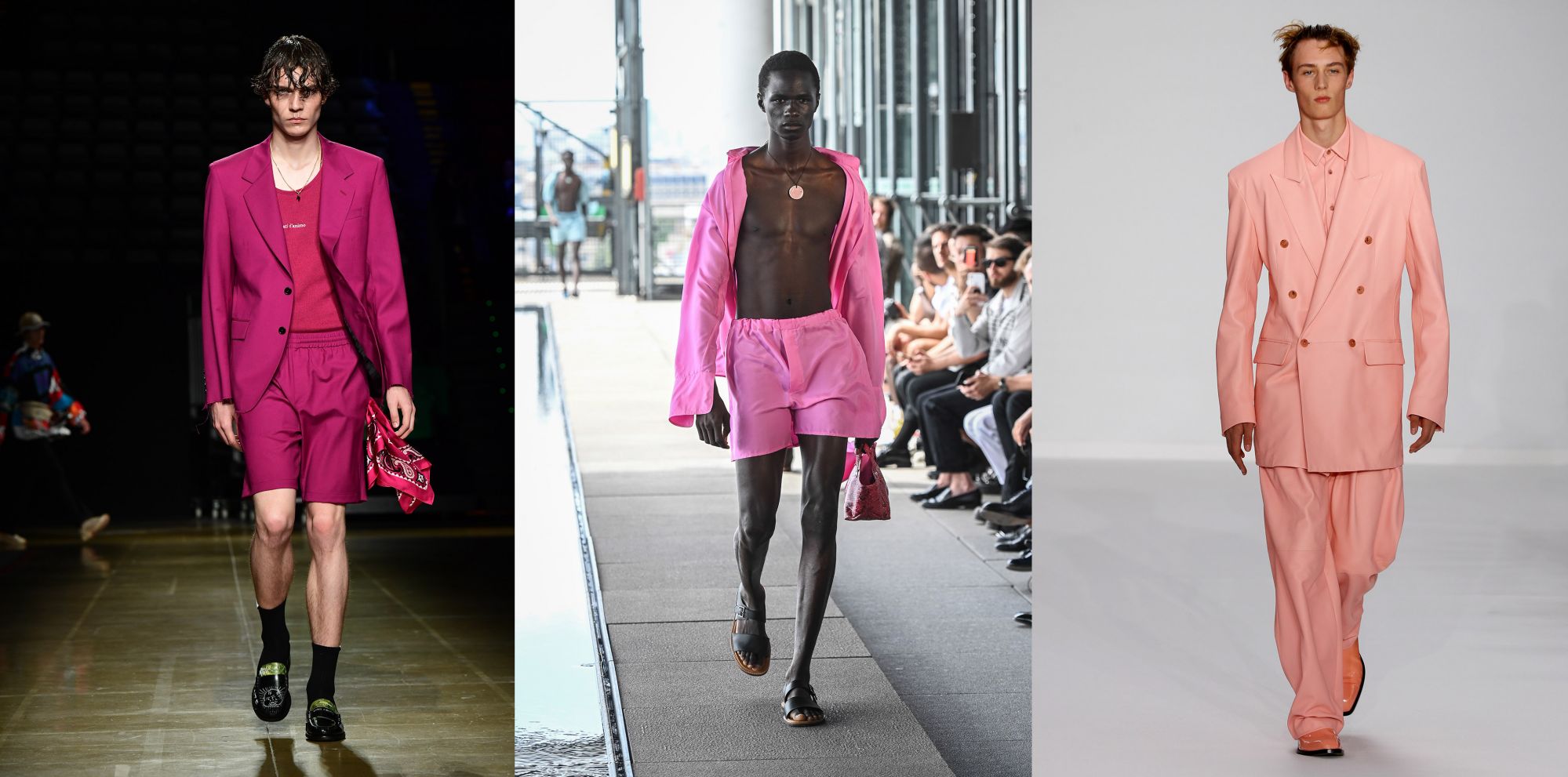 Fifty shades of pink by MSGM, Ludovic de Saint Sernin and Paul Smith