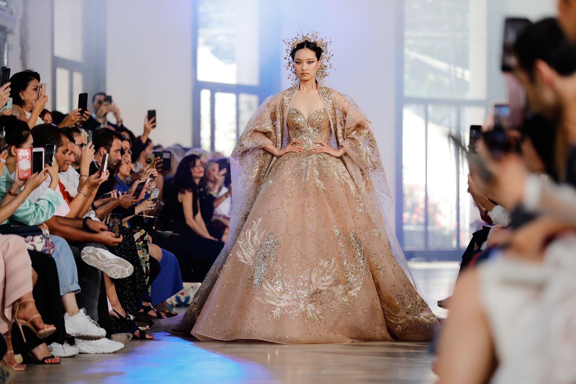 Elie Saab Haute Couture Fall/Winter 2019 (Image: Thomas Samson/AFP)