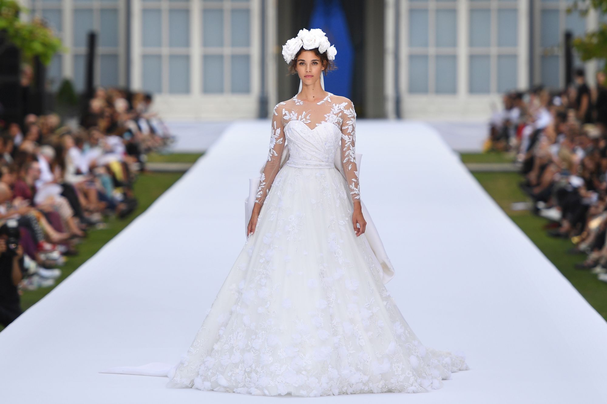 Ralph & Russo Haute Couture Fall/Winter 2019 (Image: Christophe Archambault/AFP)