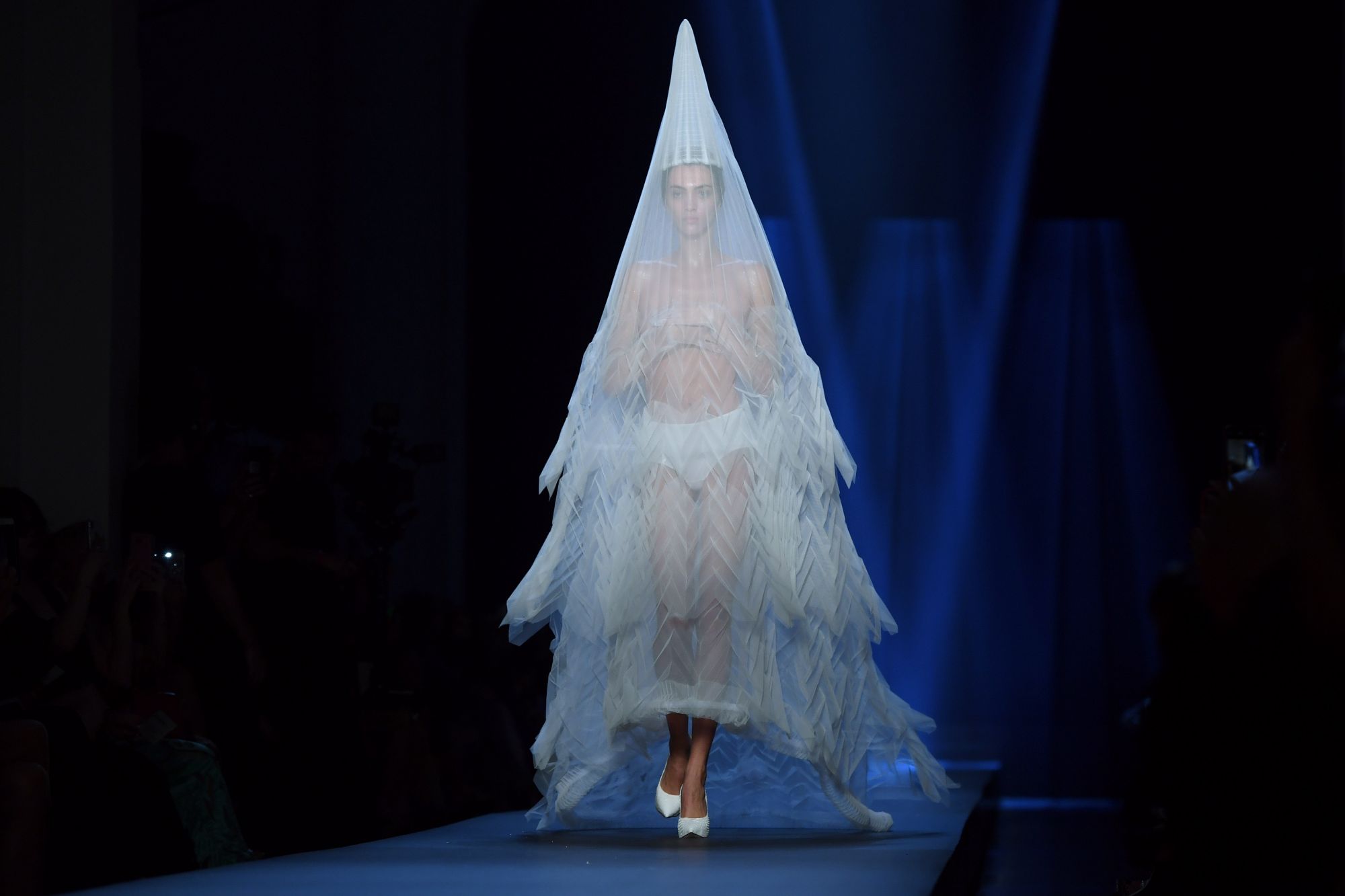 Jean Paul Gaultier Haute Couture Fall/Winter 2019 (Image: Christophe Archambault/AFP)