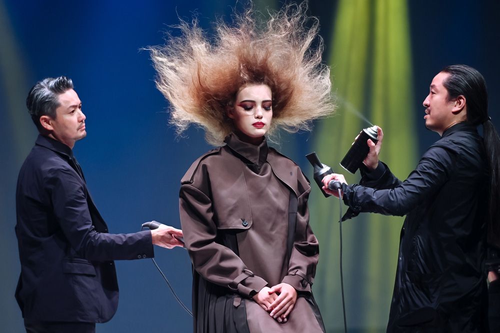 Dyson's First Hair Show In Singapore