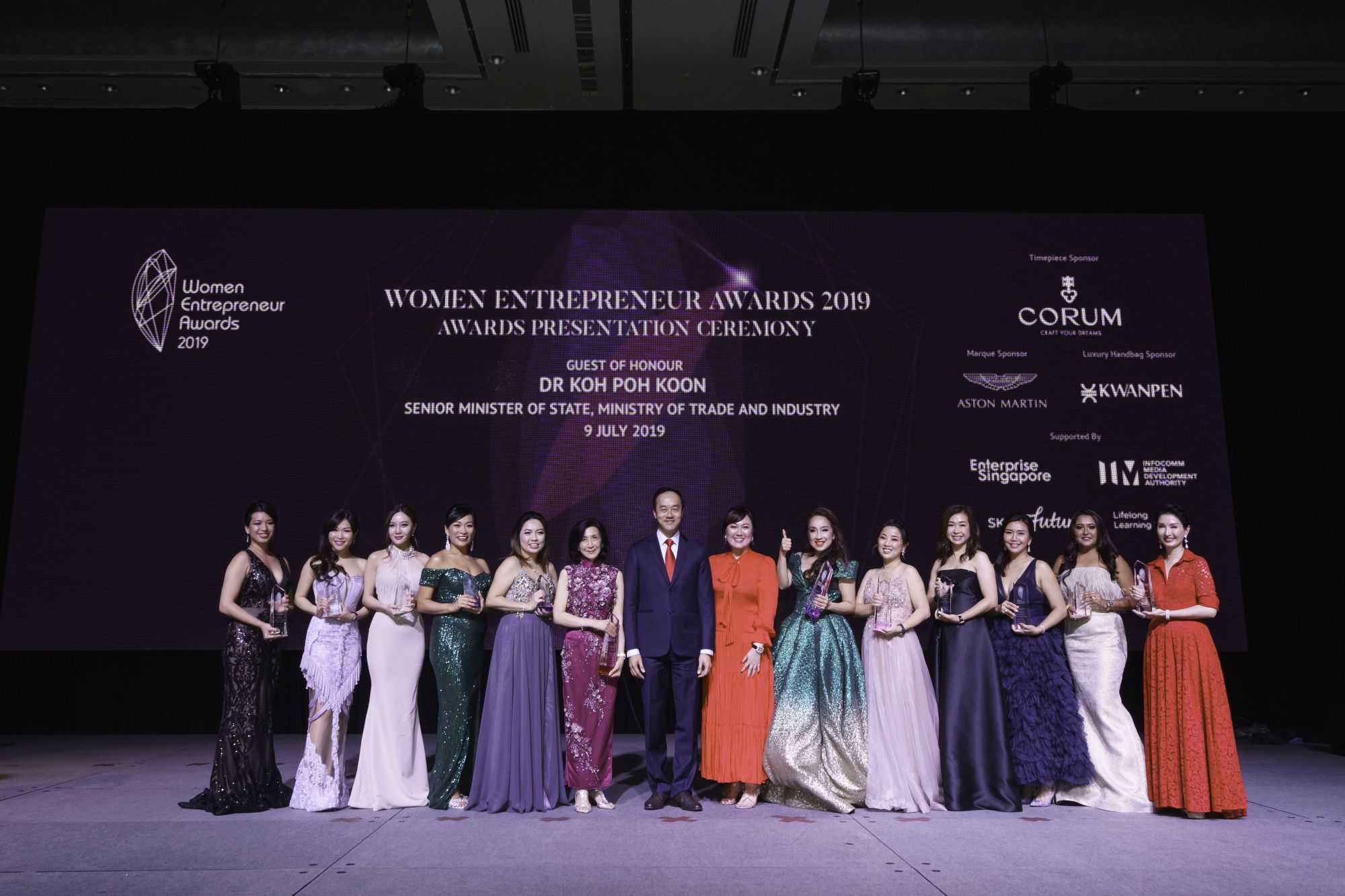 Jamie Koh, Nerissa Low, Ang Jin Yuan, Ang Jolie Mei, Elsie Liow, Chew Gek Khim, Dr Koh Poh Koon, Stephanie Cheo, Elaine Teh, Yola Yu Jie, Lena Tang, Novie Djayayanti, Jyoti Singh, Simone Ng