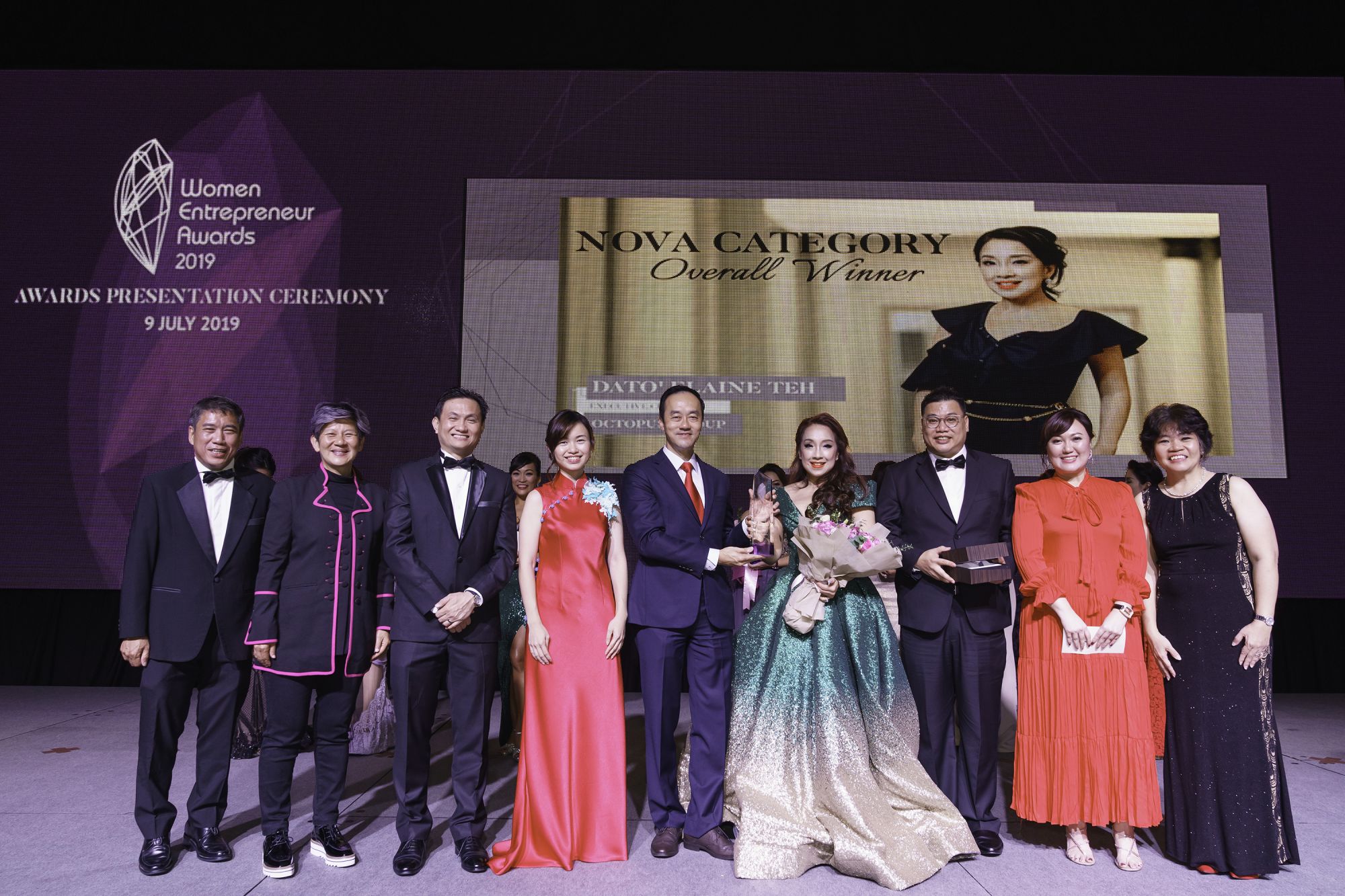 Lawrence Leow, Elim Chew, Kenny Sim, Tin Pei Ling, Dr Koh Poh Koon, Elaine Teh, Francis Leong, Stephanie Cheo, Chew Mok Lee