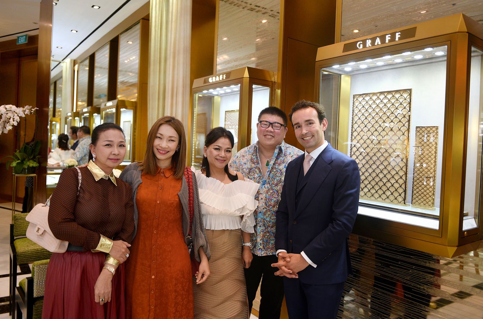 Dawn Yip, Corinne Ng, Jean Yip, Jimmy Leong, Nicolas Frechet