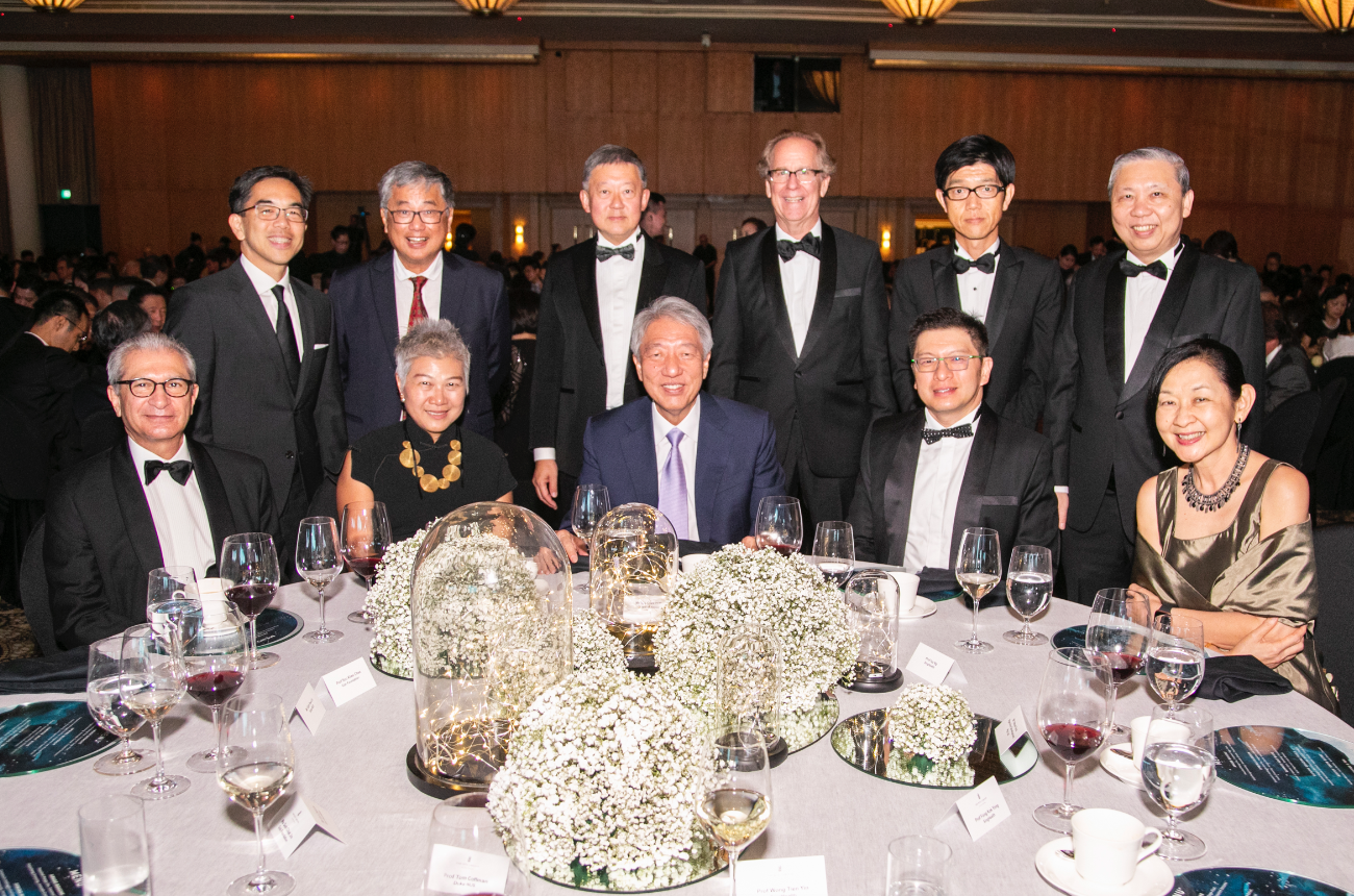 Kai Nargolwala, Goh Chiat Jin, Teo Chee Hean, Jamie Teo, Ivy Ng, Wong Tien Yin, Soo Khee Chee, Goh Yew Lin, Thomas Coffman, Tatsuo Yano and Fong Kok Yong