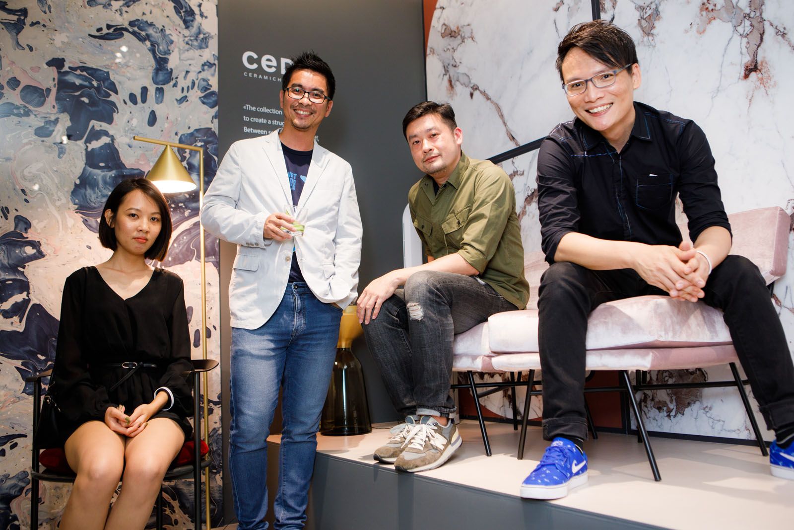 Cate Khoo, Kusnin Tan, Kelvyn Woo, Stanley Tham