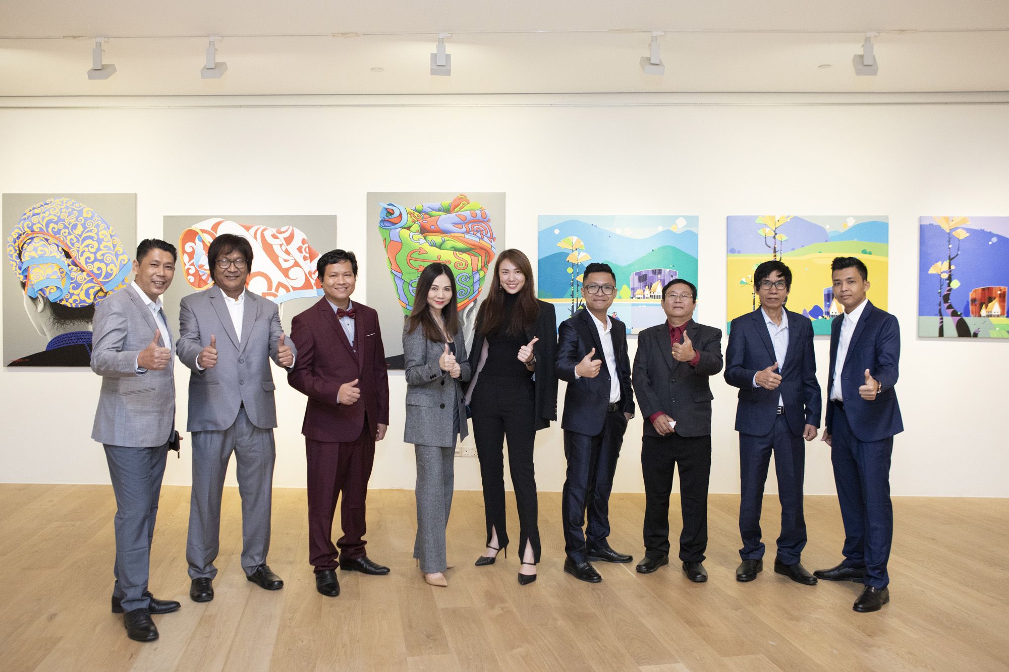 Moe Myint Zaw, CNK, Min Zayar Oo, Jacelyn Lai, Jasmine Foo, Ngwe Phyoe, Ngwe Aung, Kyi Hlaing Aung, Lapyae, Zat