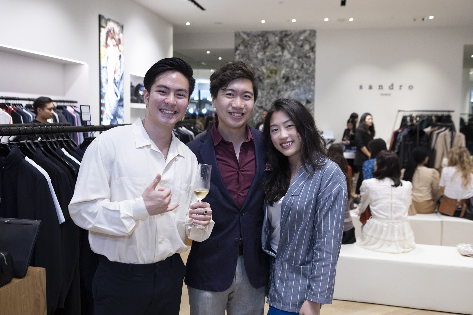 Maverick Mok, Johannes See, Rachel Lam