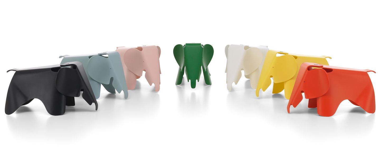The Eames elephants from Vitra