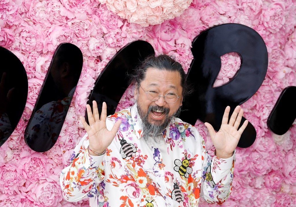 Japanese artist Takashi Murakami attends the Dior Men's Spring/Summer 2019 fashion show on June 23, 2018 in Paris. (Photo by FRANCOIS GUILLOT / AFP)