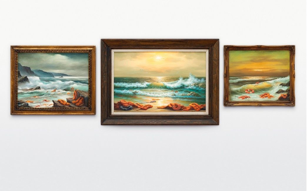 This Painting Donated By Banksy Raised Almost US$3 Million For A Palestine Hospital