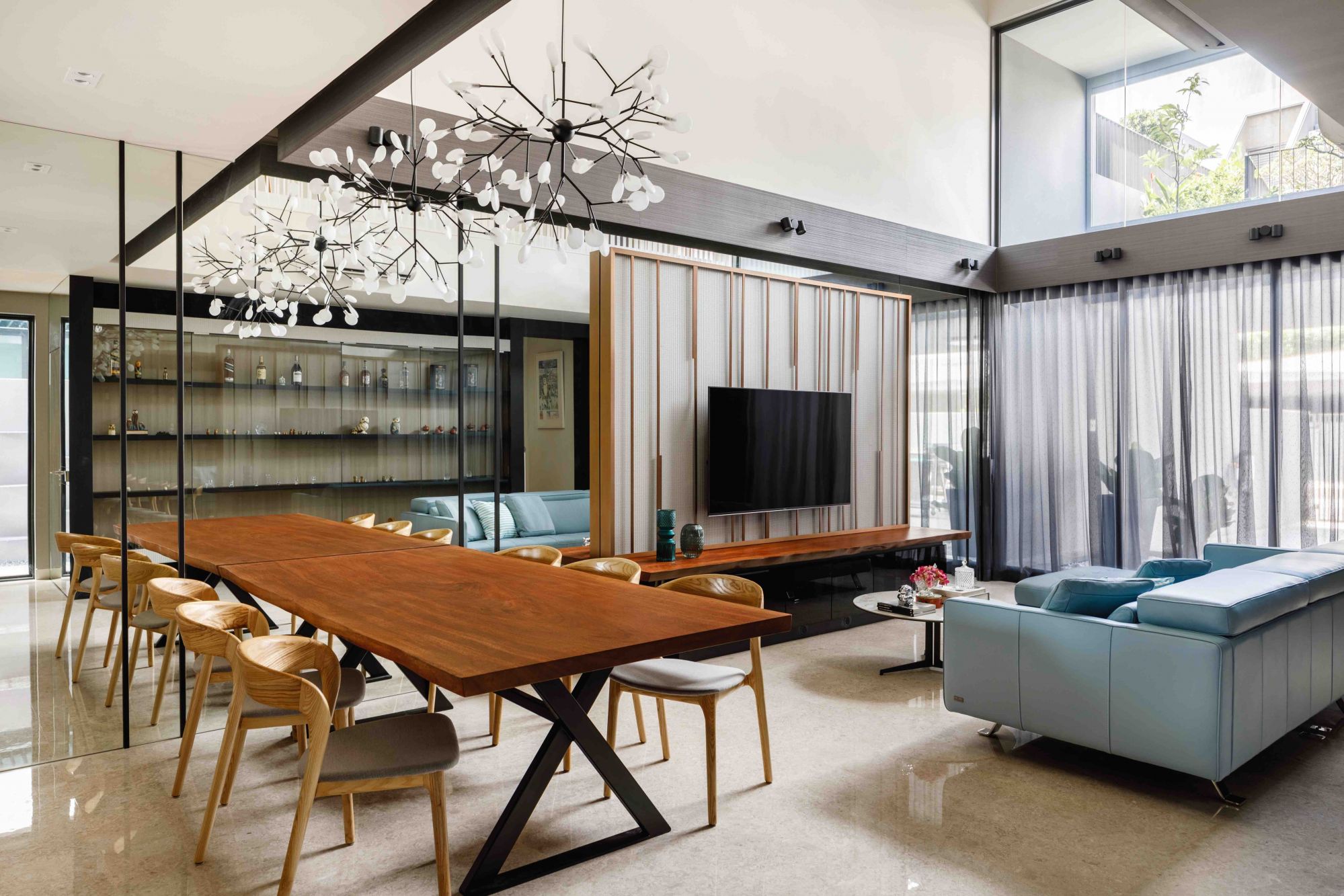 How This Singapore Firm Colourfully Combines Art And Design In Its Home Designs