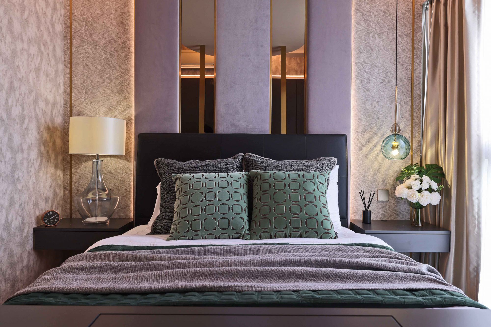 Home Tour: An Apartment By ArchLuxe That Pairs Feng Shui Elements With Futuristic Details Inspired By Science Fiction