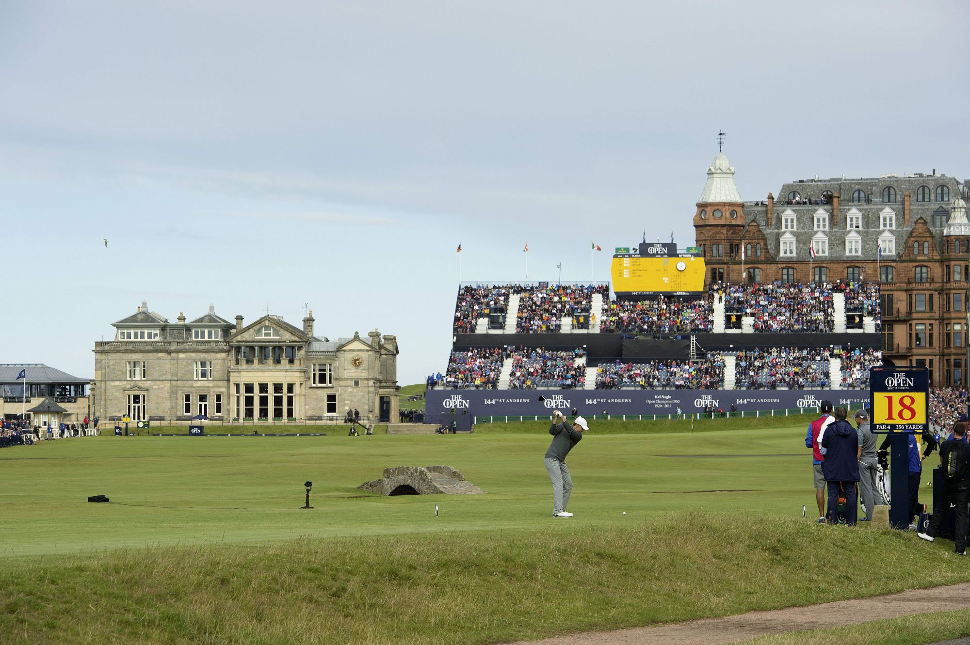 THE OPEN, OLD COURSE AT ST. ANDREWS, 2015, ROLEX TESTIMONEE JORDAN SPIETH