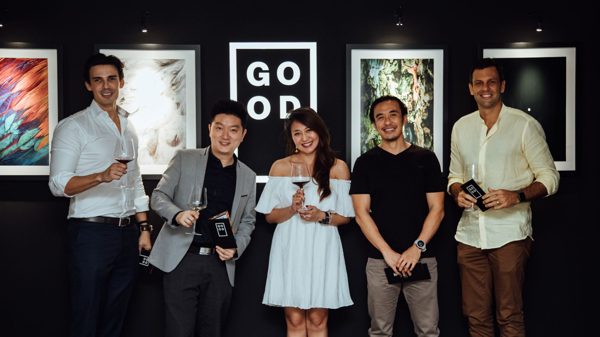 Benjamin Swan, Tan Szue Hann, Anna Vanessa Haotanto, Nicholas Ng, Adrien Desbaillets