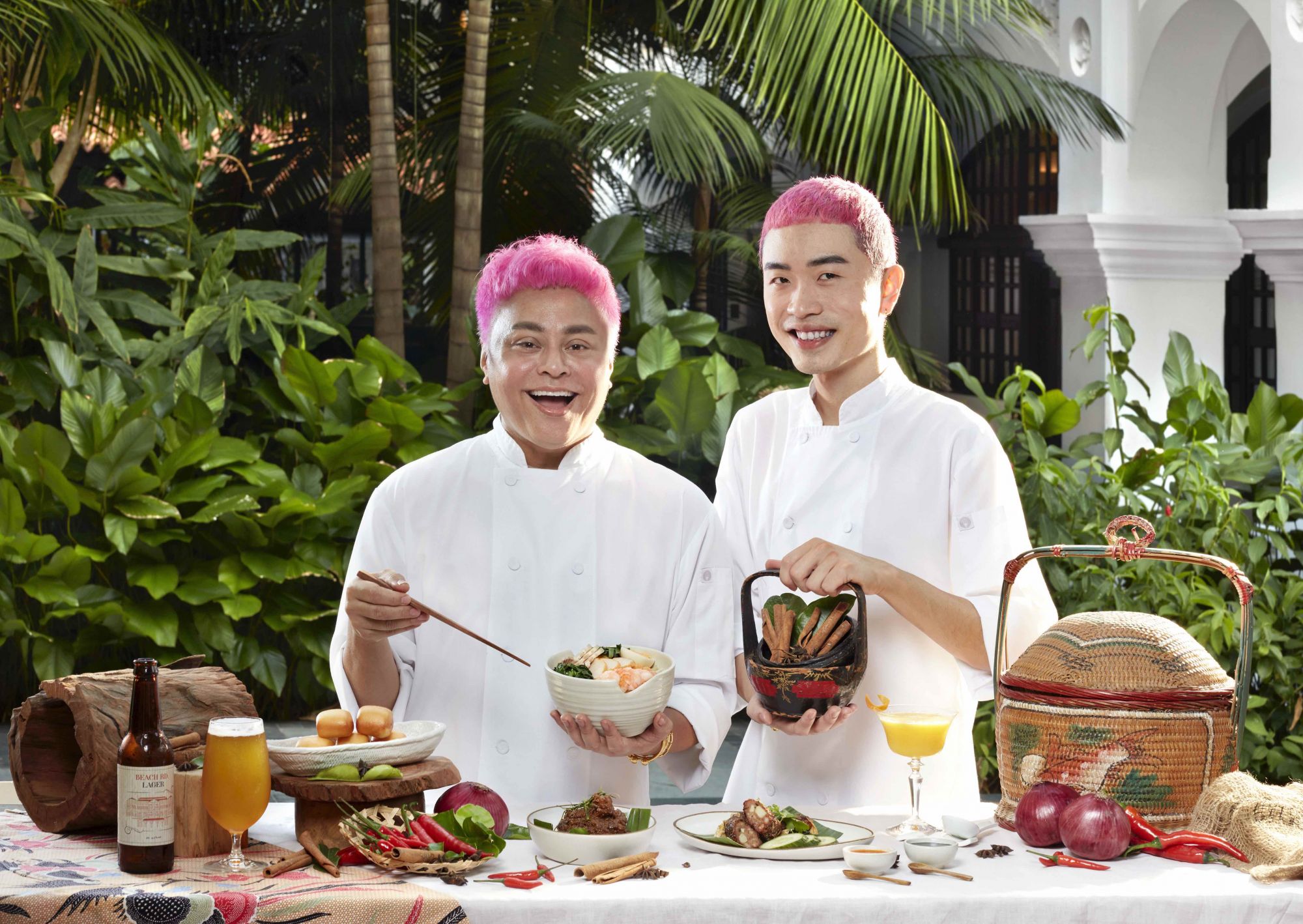 Raffles Courtyard Collaborates With Private Dining Duo Pasirpanjangboy