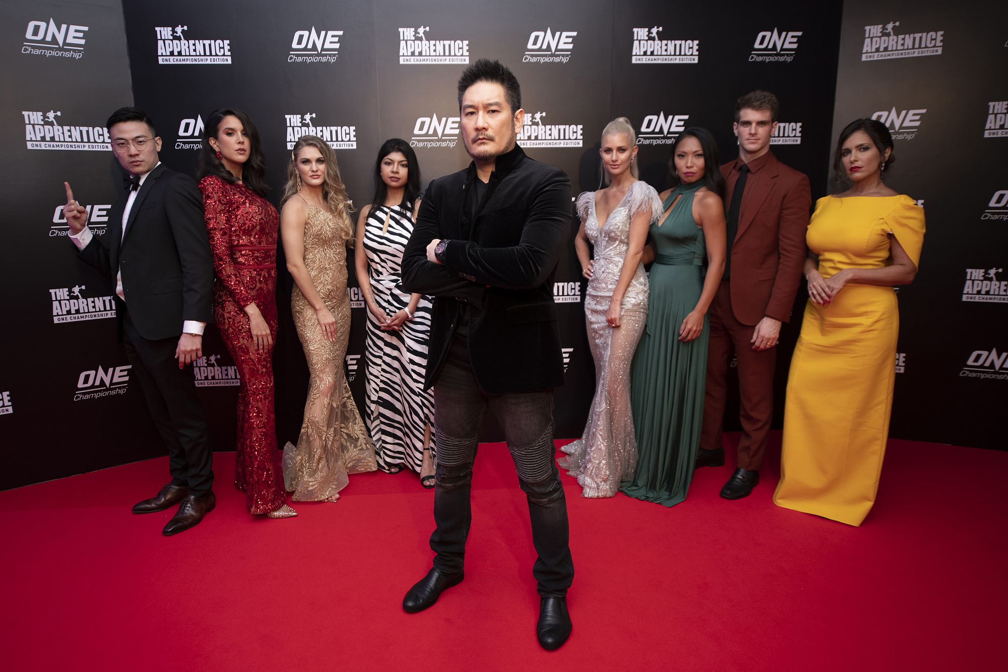 Alvin Ang in Boss, Jessica Ramella, Irina Chadsey, Niharika Singh in Boss, Chatri Sityodtong, Monica Millington, Joy Koh, Roman Wilson in Boss, Nazee Sajedi