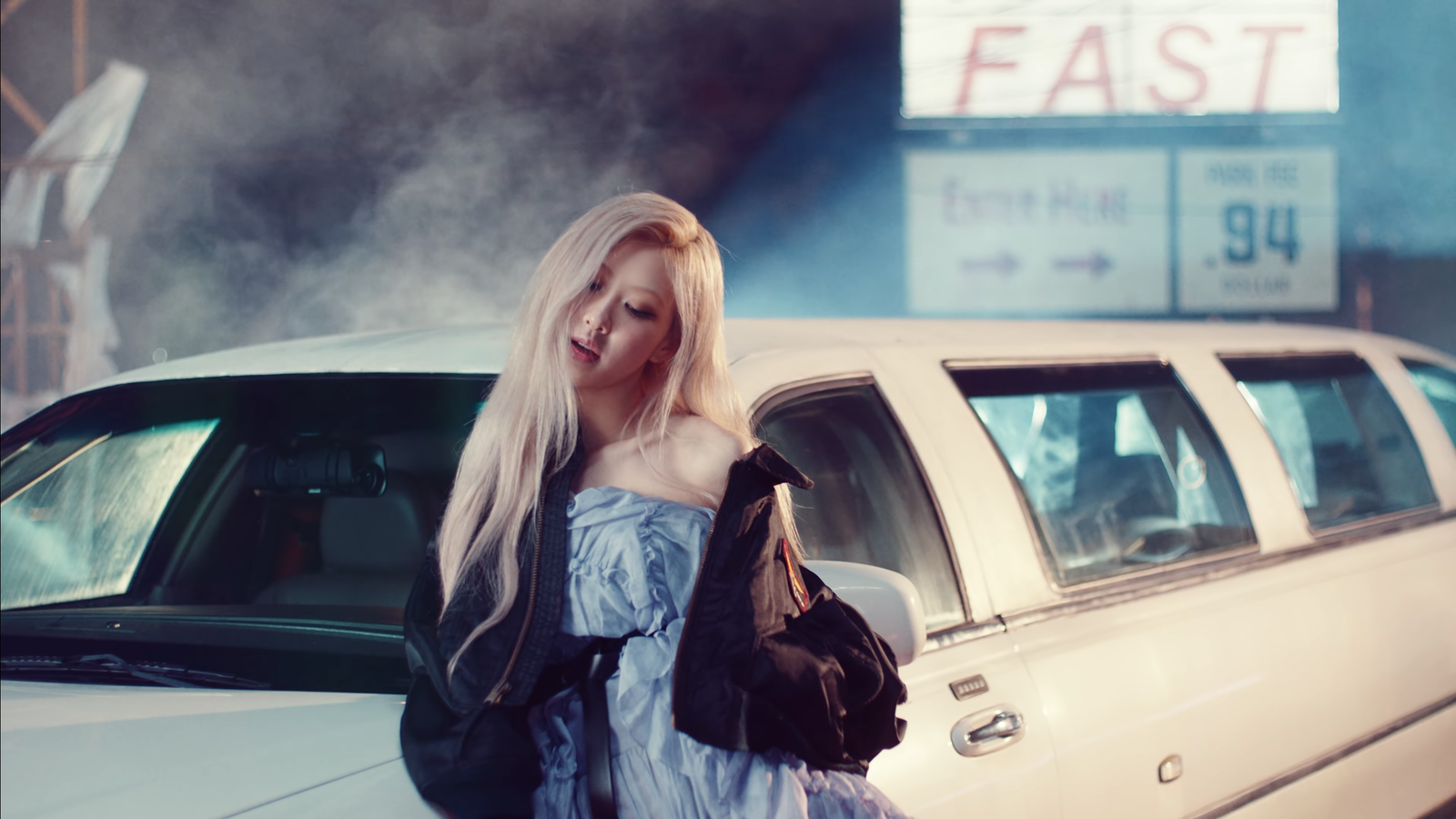 Jean Paul Gaultier dress and jacket (Image: On The Ground/ YG Entertainment)