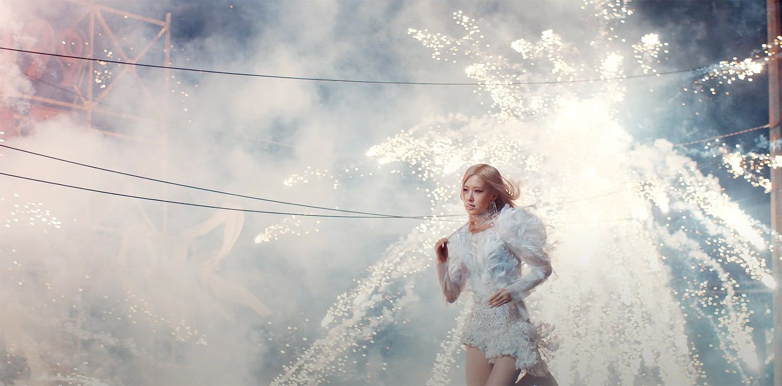 Bridal Kong top and Haleia skirt (Image: On The Ground/ YG Entertainment)