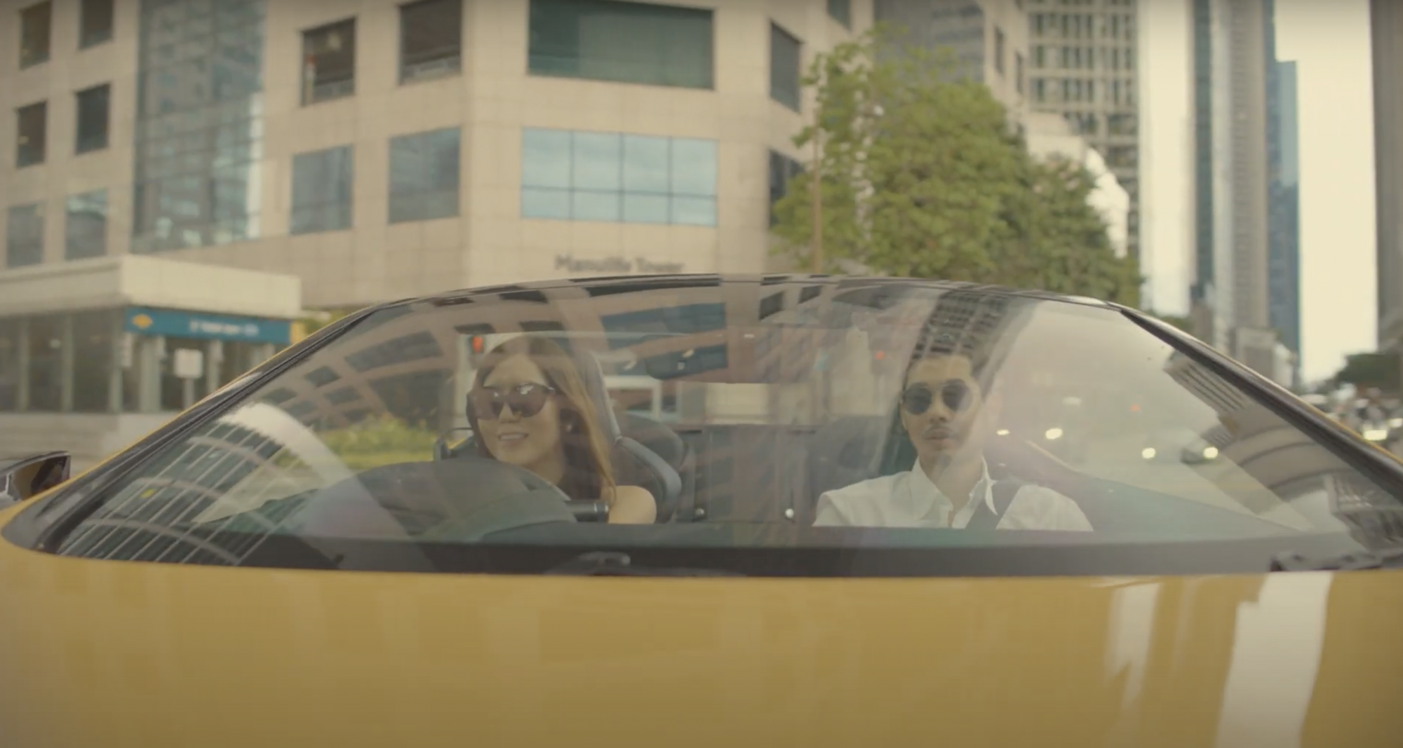 Daphne Wee and Edmund Santoso Take the Lexus LC Convertible For a Spin