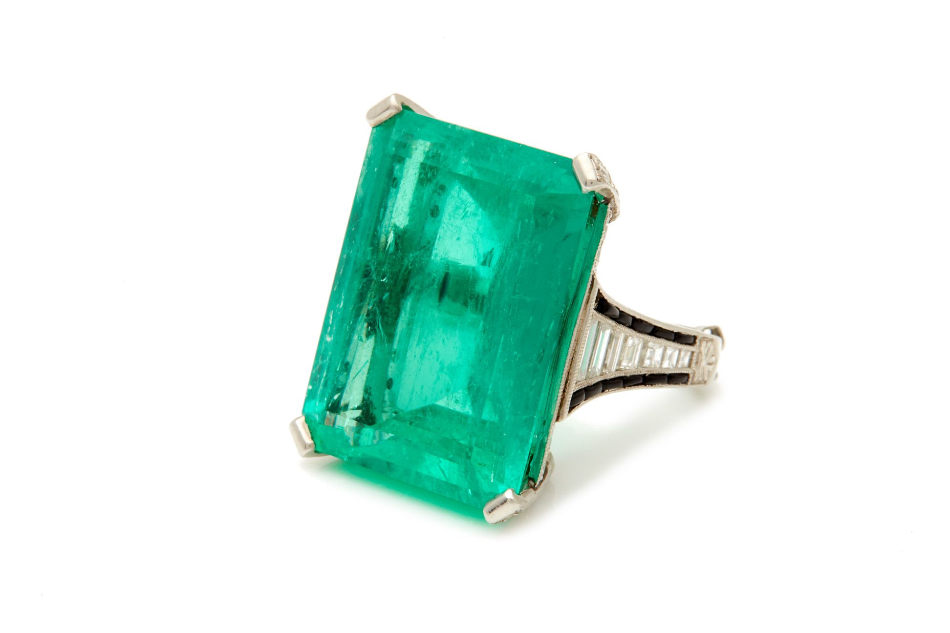 A 38-Carat Emerald Ring is Up for Auction This Week—Here's All You Need to Know
