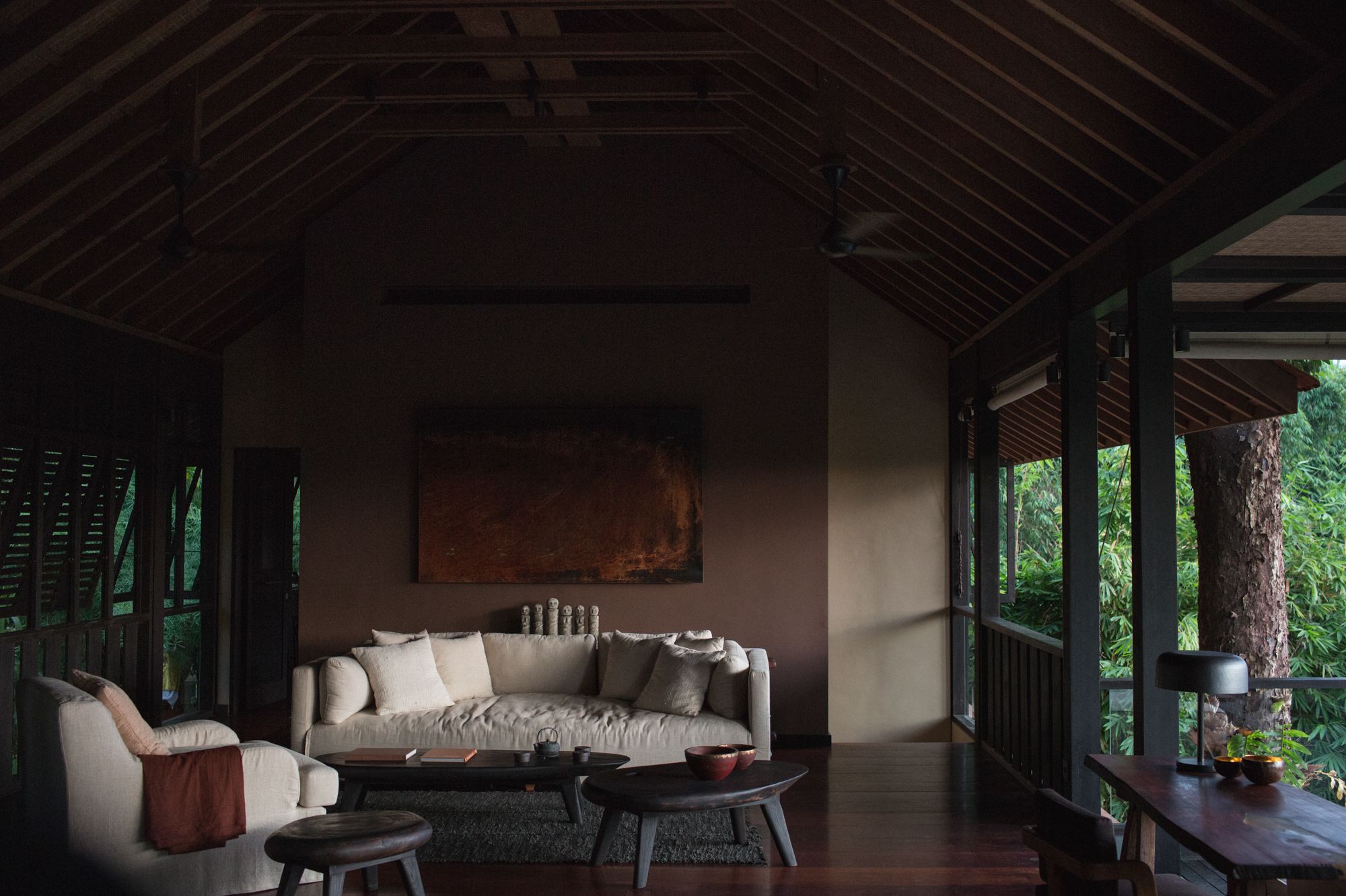 The main family area is cosy and perfect for the family to gather and wind down together