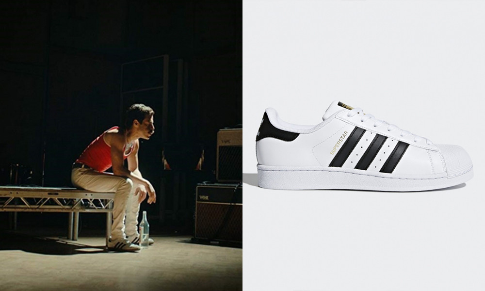 freddie mercury white adidas