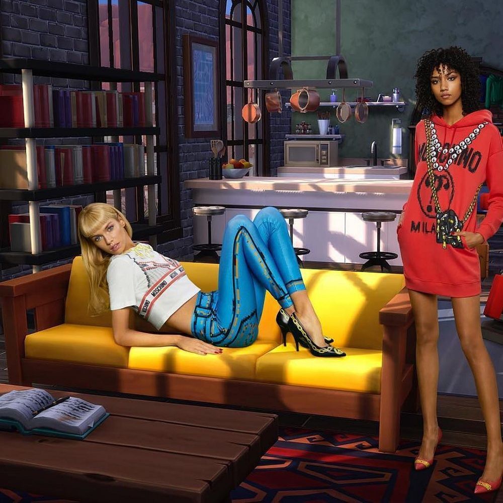 Moschino Launches A Sims' Inspired Capsule Collection