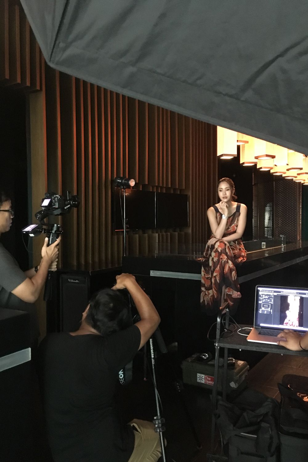 Behind The Scenes Of Ploychompu Umpujh's Cover Shoot