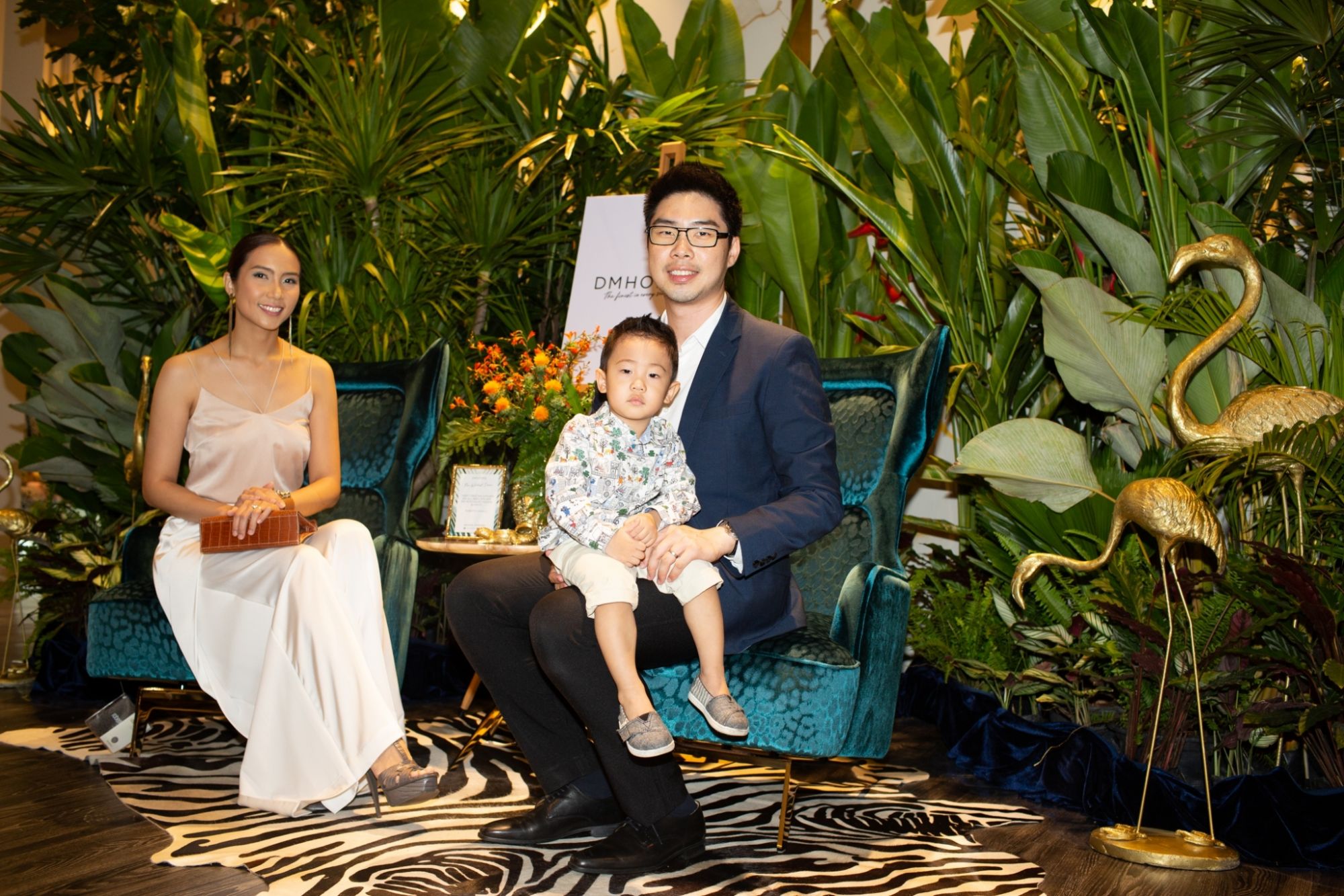 The Leenutaphong family: Wichita, Sivareak and Martin