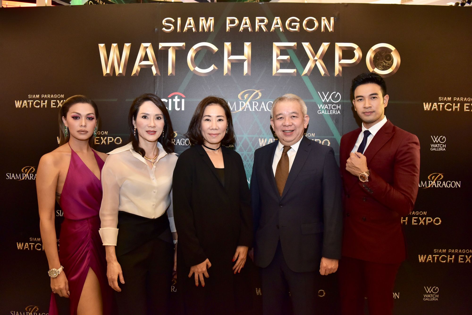 Vatanika Patamasingh na Ayudhya, Yuki Srikarnchana, Chanisa Kaewruen, Jakkrit Keeratichokchaikun and Warintorn Panhakarn