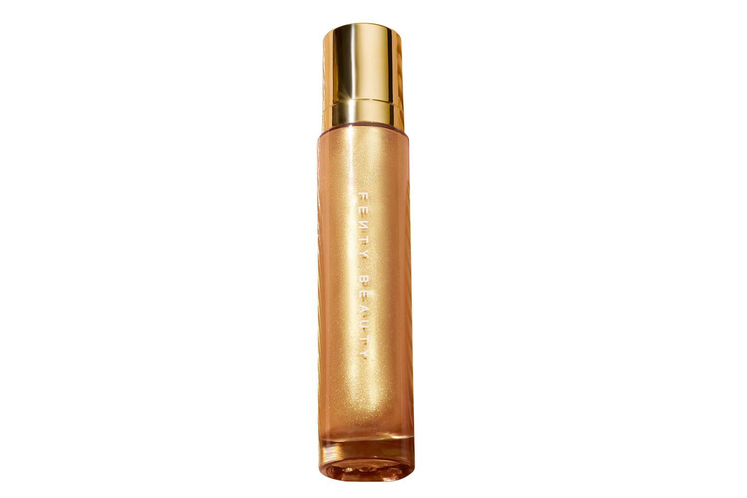 Fenty Beauty by Rihanna presents Body Lava Luminiser in three limited edition shades: Trophy Wife, Who Needs Clothes and Brown Sugar. This gel-based solution veils skin in a dewy high-shine glow, as if you’ve just finished a workout.