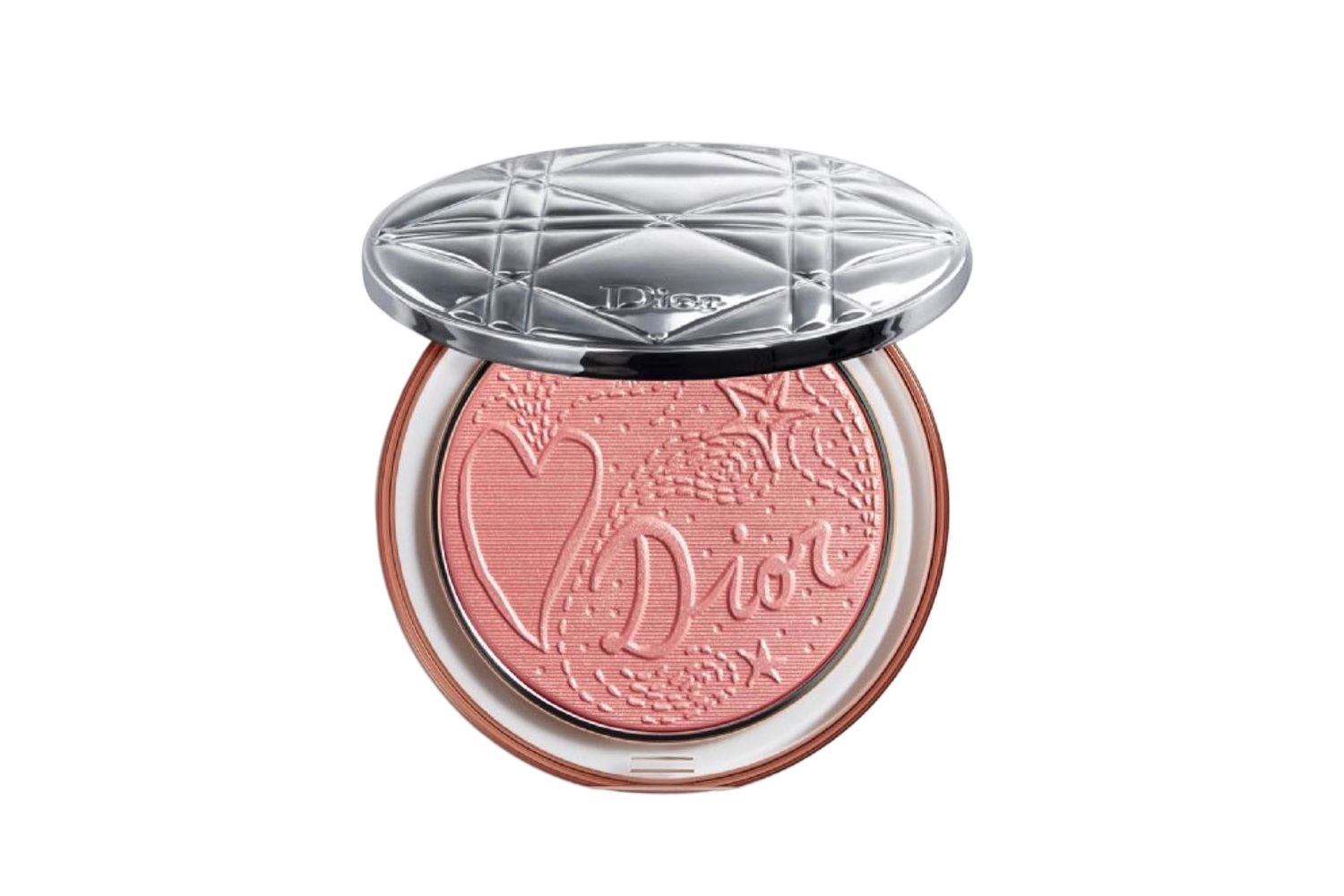 Part of the Rising Stars make-up collection, the Nude Luminizer Powder from Dior illuminates the complexion with a shimmering rosy light. Perfect for sculpting the features.