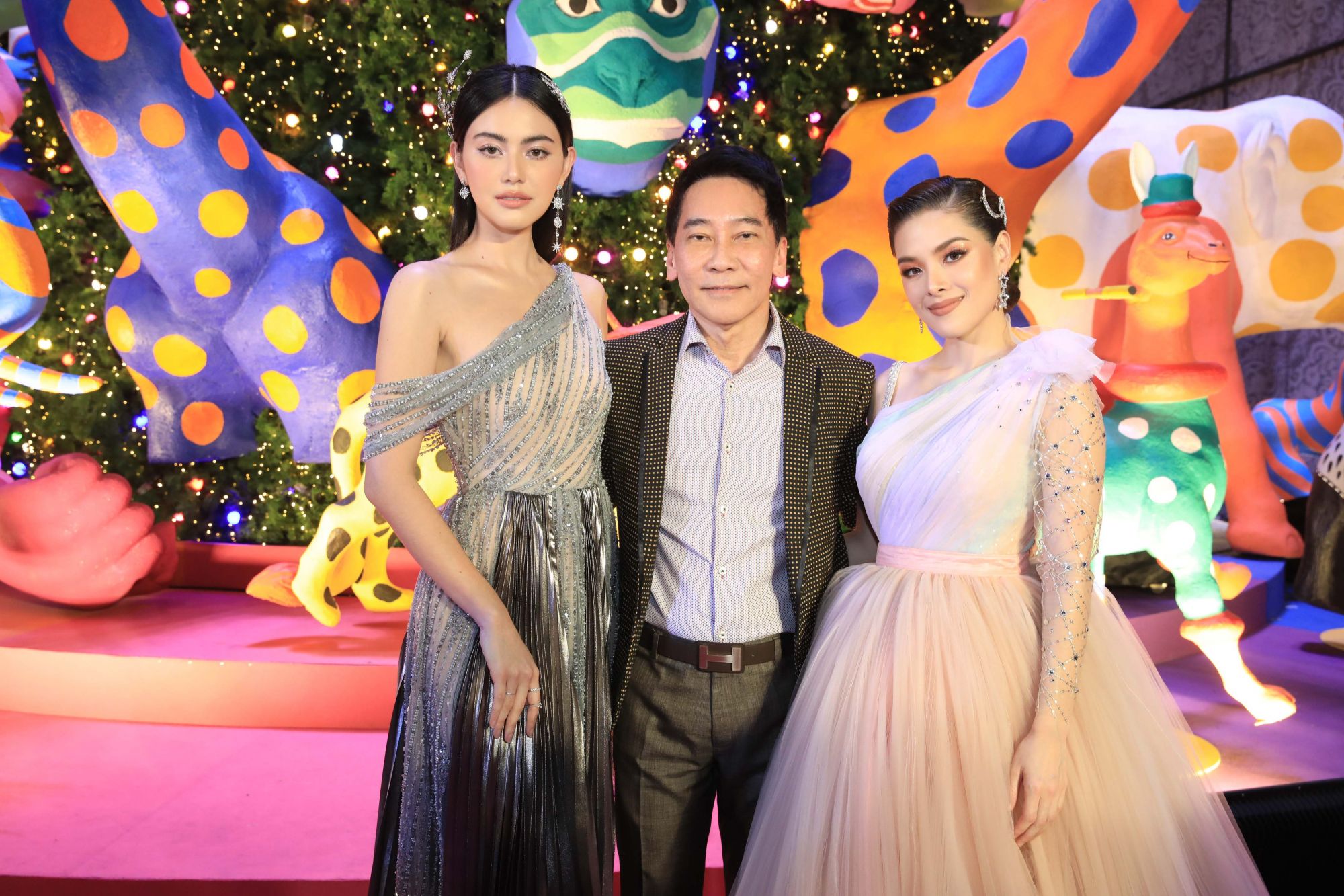 Davika Hoorne, Kriengsak Tantiphipop and Lydia Sarunrat Deane