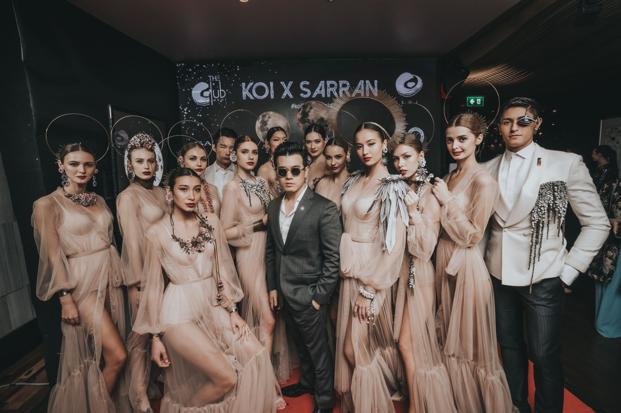 Sarran Youkongdee with models
