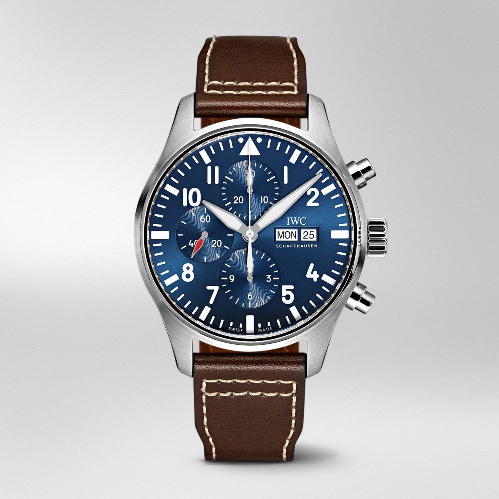IWC Schaffhausen - IWC Pilot’s Chronograph Edition Le Petit Prince Blue Dial Watch