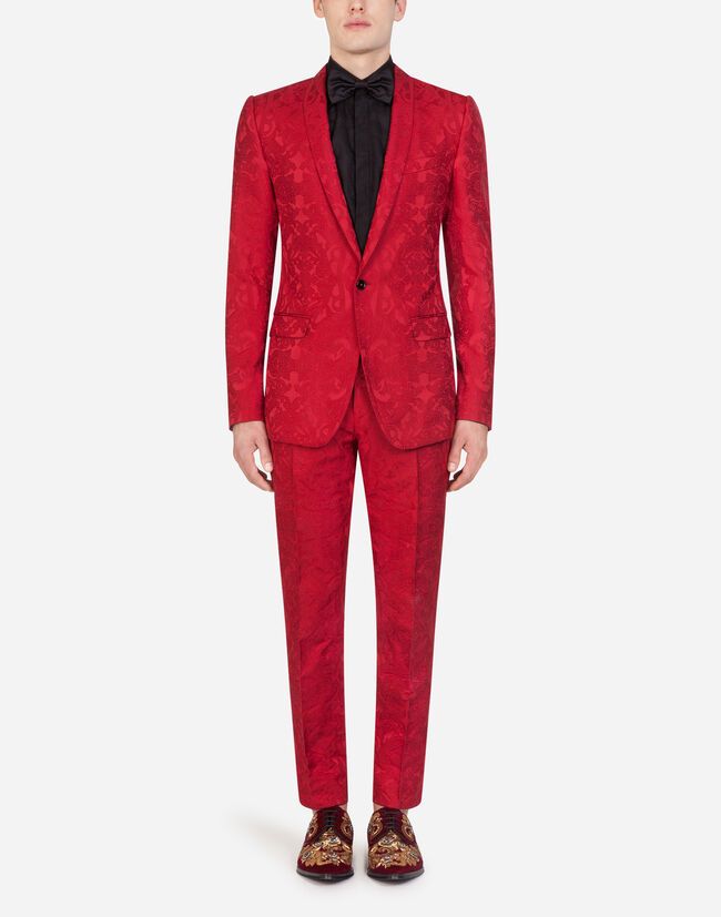 Dolce & Gabbana - Jacquard Martini Suit