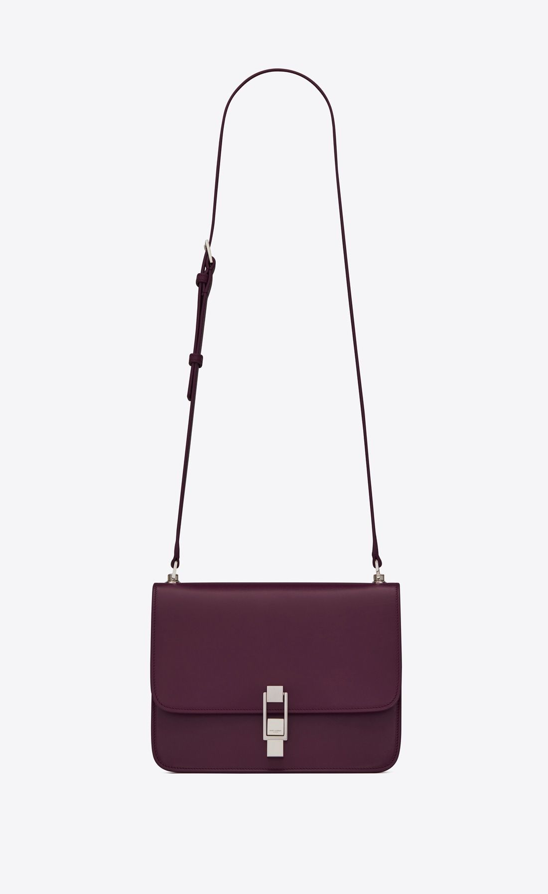 Yves Saint Laurent - Carre Satchel In Box Saint Laurent Leather