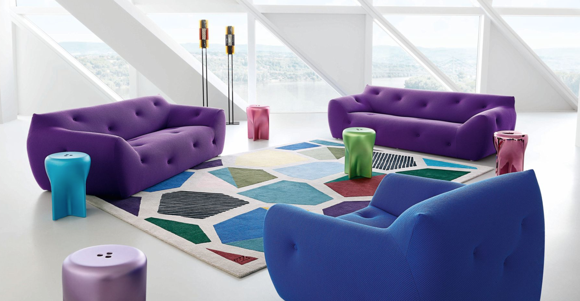 Roche Bobois - Informel Large 3-Seat Sofa